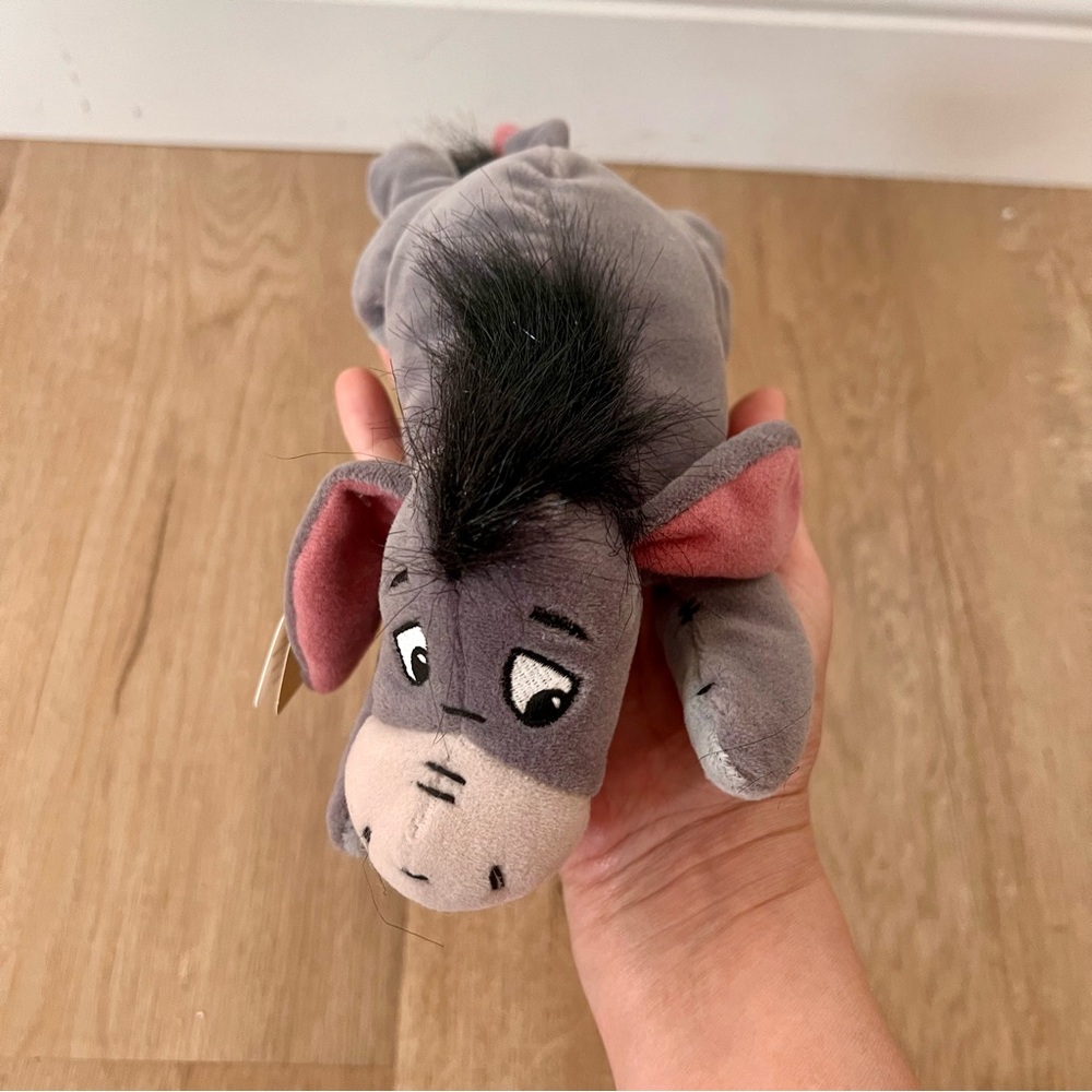 Disney Store Collection‎ Gray Eeyore 8" Stuffed Animal Plush Toy NWT Vtg